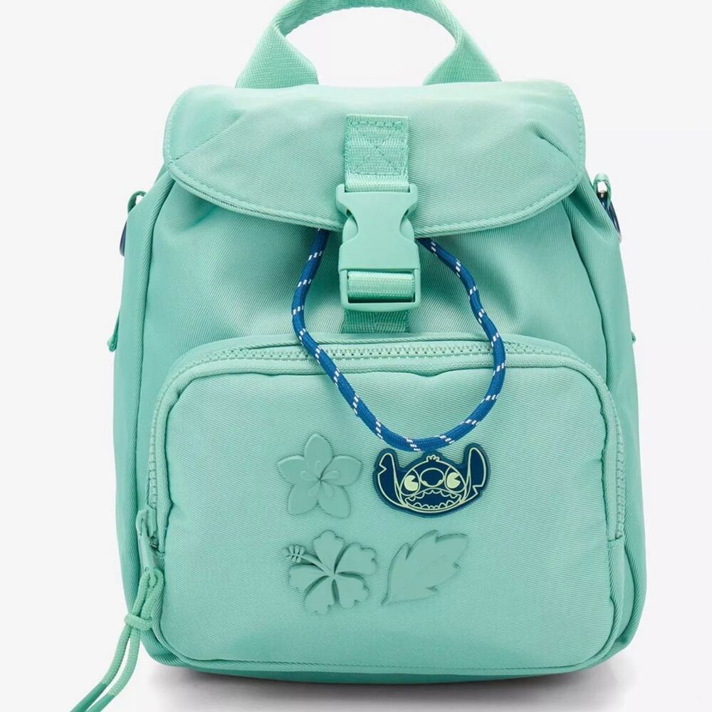 Disney Lilo & Stitch Tonal Stitch Icons Nylon Mini Backpack